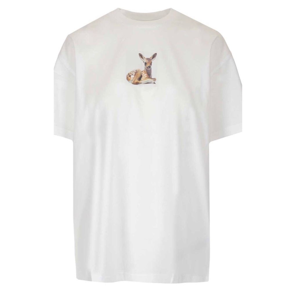 BURBERRY Graphic Print Crew Neck T-Shirt NEW w/ Tags  AUTHENTIC